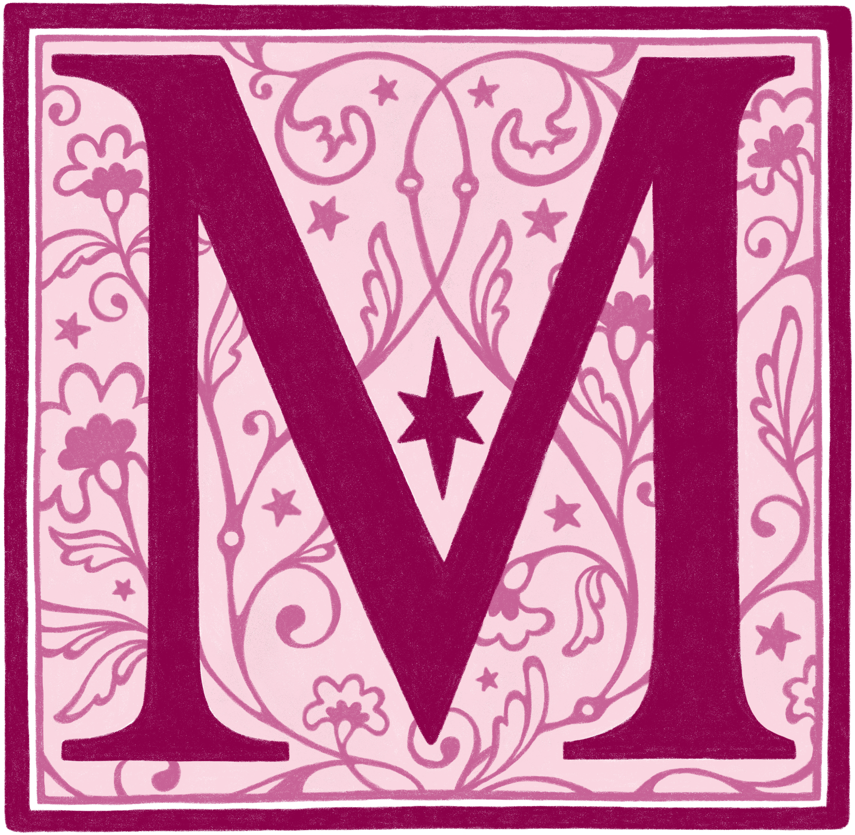 Illuminated M